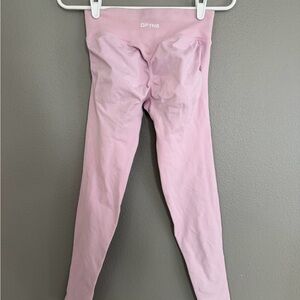 DFYNE Women's Pink Leggings